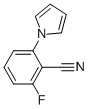 Structure of 1-(2-CYANO-3-FLUOROPHENYL)PYRROLE