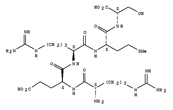 AMyloid b/A4 Protein Precursor770 (403-407)结构式
