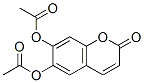 ESCULETINDIACETATE结构式