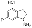 Structure of 6-FLUORO-INDAN-1-YLAMINE HYDROCHLORIDE