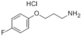 Structure of 3-(4-FLUOROPHENOXY)PROPAN-1-AMINE HYDROCHLORIDE