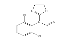 Structure of Mono-Nitroso-Clonidine