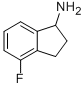 Structure of 4-FLUORO-INDAN-1-YLAMINE HYDROCHLORIDE