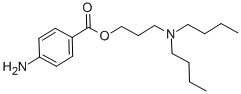 Structure of BUTACAINE