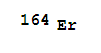Structure of Erbium164