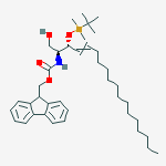 Structure of 3-O-(TERT-BUTYLDIMETHYLSILYLOXY)-2-FMOC-ERYTHRO-SPHINGOSINE