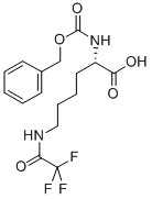 Structure of N2-(BENZYLOXYCARBONYL)-N6-TRIFLUOROACETYL-L-LYSINE 95