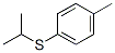 Structure of 1-Methyl-4-[(1-methylethyl)thio]benzene