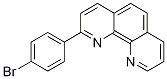 2-(4-溴苯基)-1,10-菲啰啉结构式