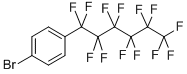 Structure of 4-(PERFLUOROHEXYL) BROMOBENZENE
