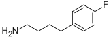Structure of 4-(4-FLUOROPHENYL)BUTAN-1-AMINE