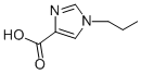1H-Imidazole-4-carboxylicacid, 1-propyl-结构式