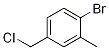 Structure of 1-Bromo-4-(chloromethyl)-2-methylbenzene