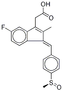 (S)-Sulindac结构式