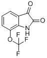 Structure of 7-TRIFLUOROMETHOXY-ISATIN