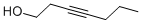 Structure of 3-HEPTYN-1-OL