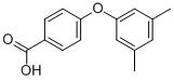 Structure of 4-(3,5-DIMETHYLPHENOXY)BENZOIC ACID
