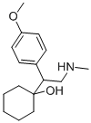 Structure of 1-[1-(4-Methoxyphenyl)-2-(methylamino)ethyl]cyclohexanol