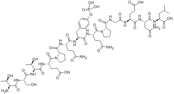 磷酸化 PP60 C-SRC (521-533)结构式