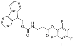 FMOC-BETA-ALANINE-OPFP结构式