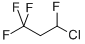 Structure of 3-CHLORO-1,1,1,3-TETRAFLUOROPROPANE