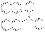 Structure of (R)-(+)-1-(2-DIPHENYLPHOSPHINO-1-NAPHTHYL)ISOQUINOLINE