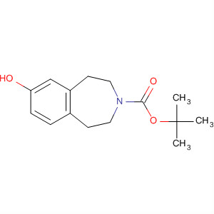 3H-3-Benzazepine-3-carboxylic acid, 1,2,4,5-tetrahydro-7-hydroxy-,1,1-dimethylethyl ester结构式