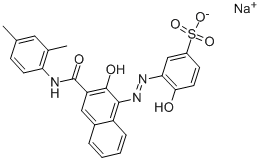 Structure of XYLIDYL BLUE I SODIUM SALT