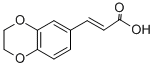 Structure of 3-(2,3-DIHYDRO-1,4-BENZODIOXIN-6-YL)ACRYLIC ACID