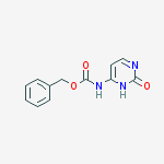 Carbamic acid, N-(2,3-dihydro-2-oxo-4-pyrimidinyl)-, phenylmethyl ester结构式