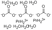 Structure of PRASEODYMIUM CARBONATE