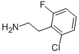 Structure of 2-CHLORO-6-FLUOROPHENETHYLAMINE
