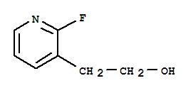Structure of 3-PYRIDINEETHANOL,2-FLUORO-