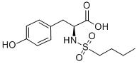 Structure of L-N-BUTYLSULFONYL-P-HYDROXYPHENYLALANINE
