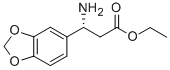 Structure of (R)-3-Amino-3-(3,4-methylendioxyphenyl)propionicacidethylester