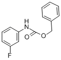 Structure of (3-Fluorophenyl)carbamic acid benzyl ester