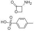 Structure of (R)-3-Amino-2-oxetanone p-toluenesulfonic acid salt