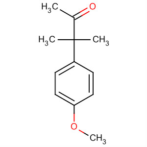 Structure of 2-Butanone, 3-(4-methoxyphenyl)-3-methyl-