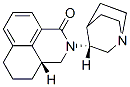Structure of [R-(R*,R*)]-2-(1-Azabicyclo[2.2.2]oct-3-yl)-2,3,3a,4,5,6-hexahydro-1H-benz[de]isoquinolin-1-one