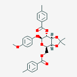 Structure of 4-Methoxyphenyl 3,4-O-Isopropylidene-2,6-bis-O-(4-methylbenzoyl)-b-D-galactopyranoside