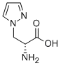 (R)-2-AMINO-3-PYRAZOL-1-YL-PROPIONIC ACID结构式