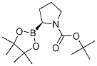 Structure of (S)-tert-Butyl 2-(4,4,5,5-tetramethyl-1,3,2-dioxaborolan-2-yl)pyrrolidine-1-carboxylate