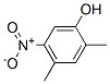 Structure of Phenol,  2,4-dimethyl-5-nitro-
