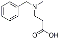 Structure of 3-[benzyl(methyl)amino]propanoic acid