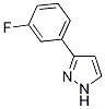 Structure of 1H-Pyrazole,3-(3-fluorophenyl)-