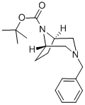 Structure of TERT-BUTYL 3-BENZYL-3,8-DIAZABICYCLO[3.2.1]OCTANE-8-CARBOXYLATE