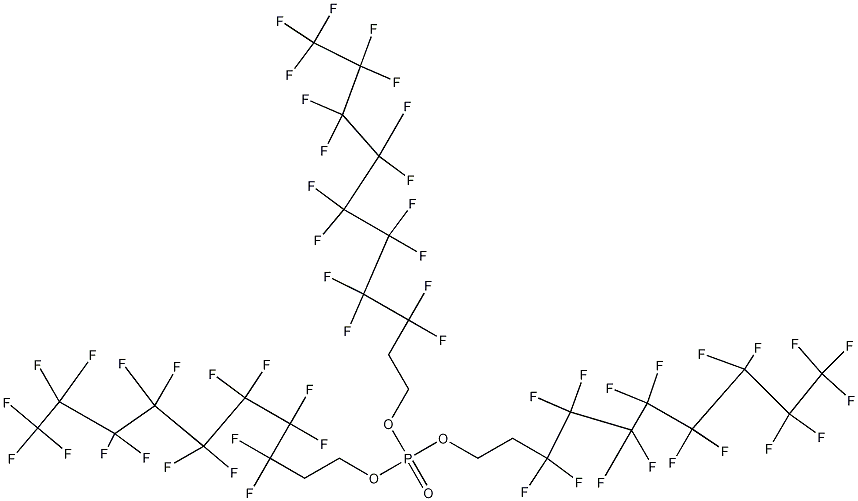 Tris[2-(perfluorooctyl)ethyl] Phosphate结构式