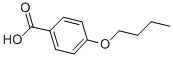 Structure of 4-N-BUTOXYBENZOIC ACID