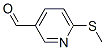 Structure of 3-Pyridinecarboxaldehyde,6-(methylthio)-