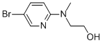Structure of 2-[(5-Bromo-2-pyridinyl)methylamino]ethanol